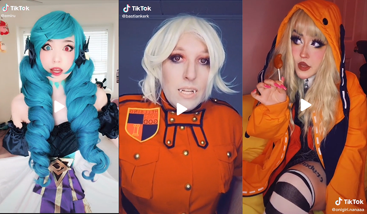 tiktok cosplayer